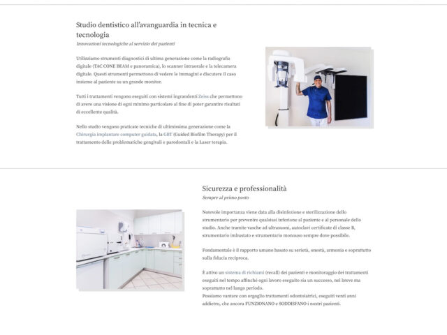 Lo Studio Dentistico Davide Catania dispone di tecnologie diagnostiche avanzate per supportare diagnosi e pianificazione dei trattamenti.